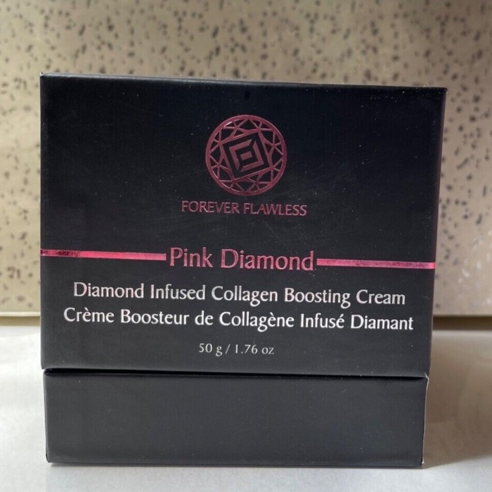 FOREVER FLAWLESS-PINK DIAMOND INFUSED COLLAGEN BOOSTING CREAM-1.76 oz-NEW-SEALED